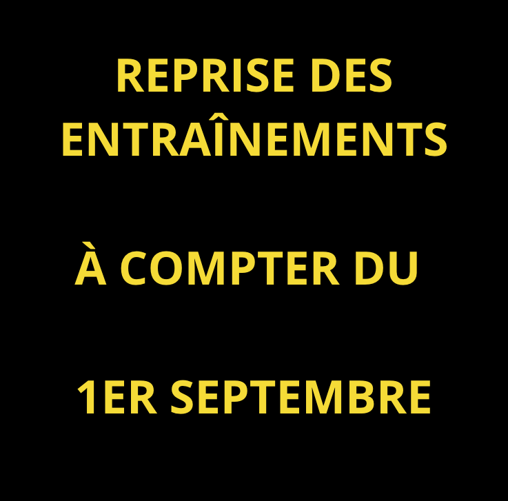 1er  Septembre, C'est l'heure de la Reprise!